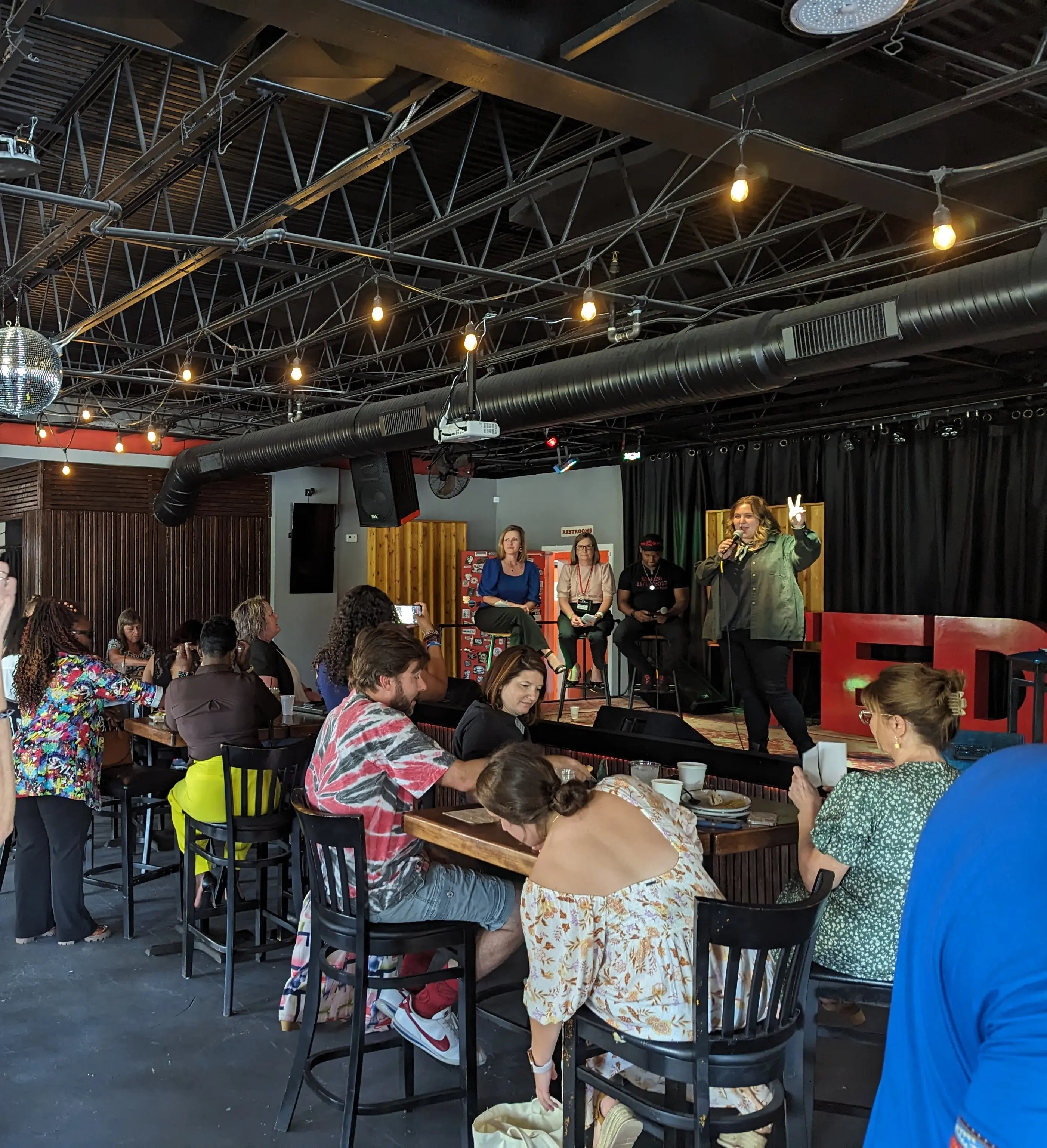 Guests enjoying the TEDxBradenton salon